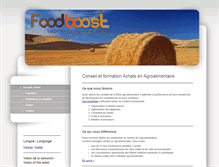 Tablet Screenshot of foodboost.com